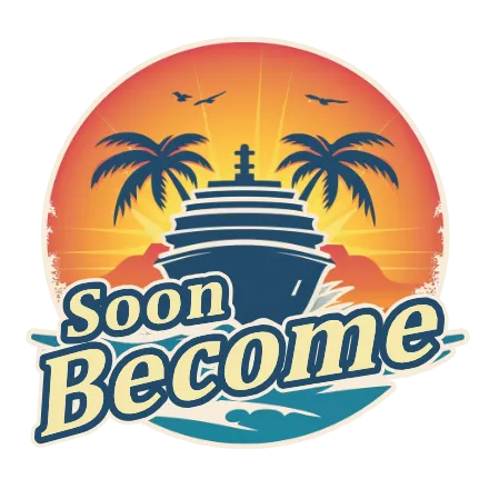 Cruise company logo with the text “soon become”