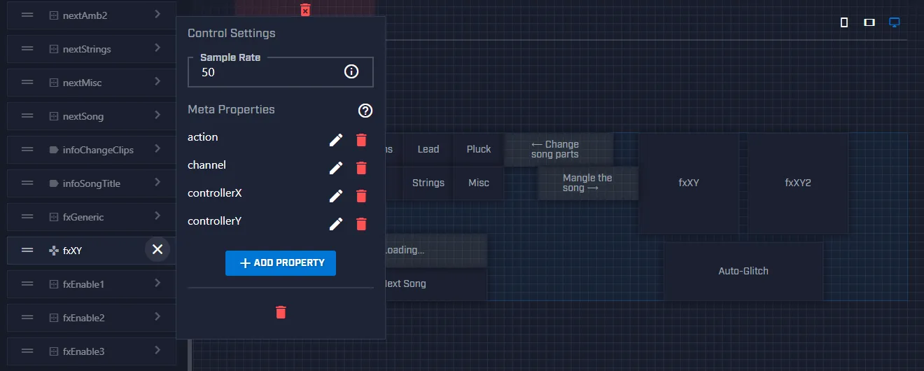 Mixer&#x27;s interactive editor.